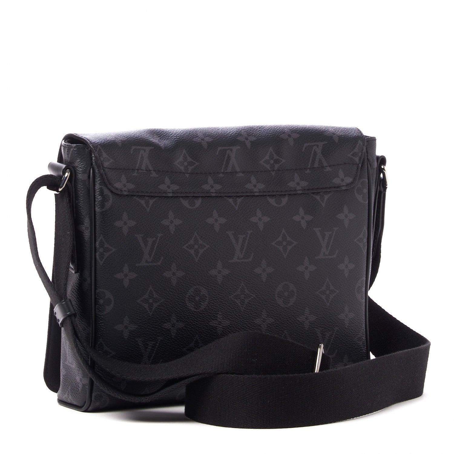 Louis Vuitton Monogram Eclipse District PM Black 3 of 8