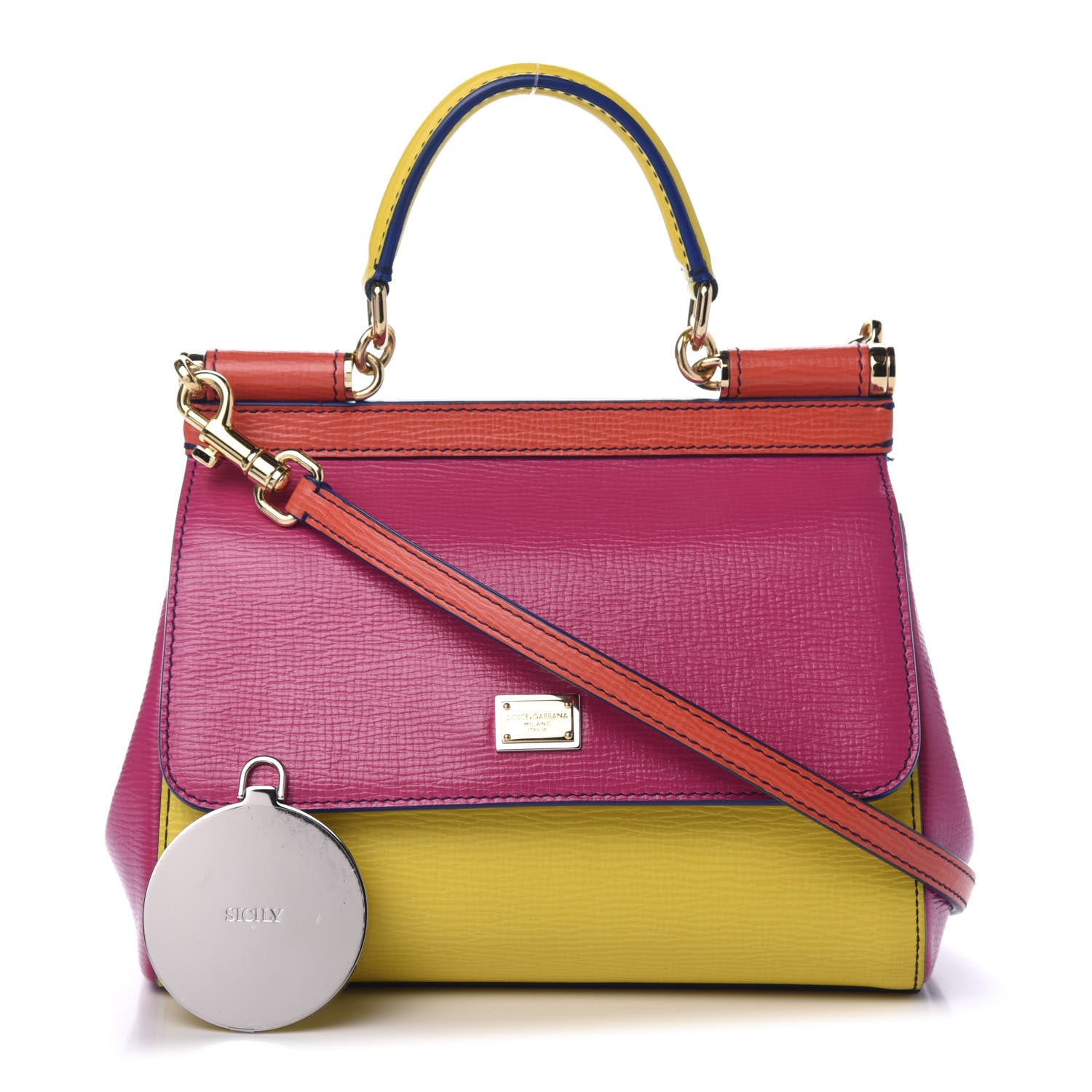 Dolce & Gabbana Dauphine Mini Miss Sicily Satchel Multicolor 1 of 13