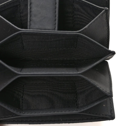 Christian Dior Ultra Matte Calfskin Cannage Lady Dior 5-Gusset Card Holder Black 5 of 6