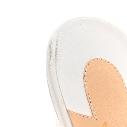 Christian Louboutin Nappa Clare Sling 80 Pumps 39.5 White 9 of 10