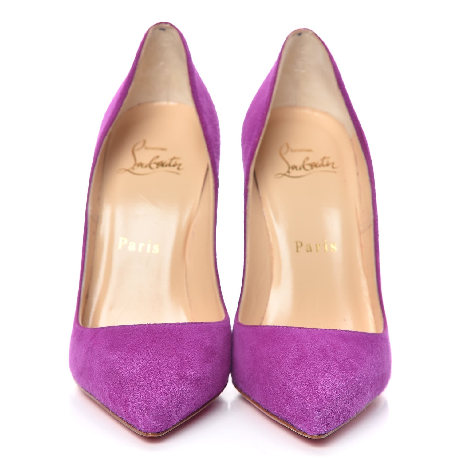 Christian Louboutin Suede So Kate 120 Pumps 35 Orchidee 2 of 8
