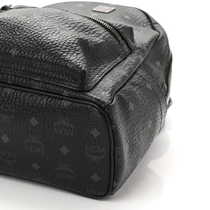 MCM Visetos Small Stark Backpack Black 8 of 9