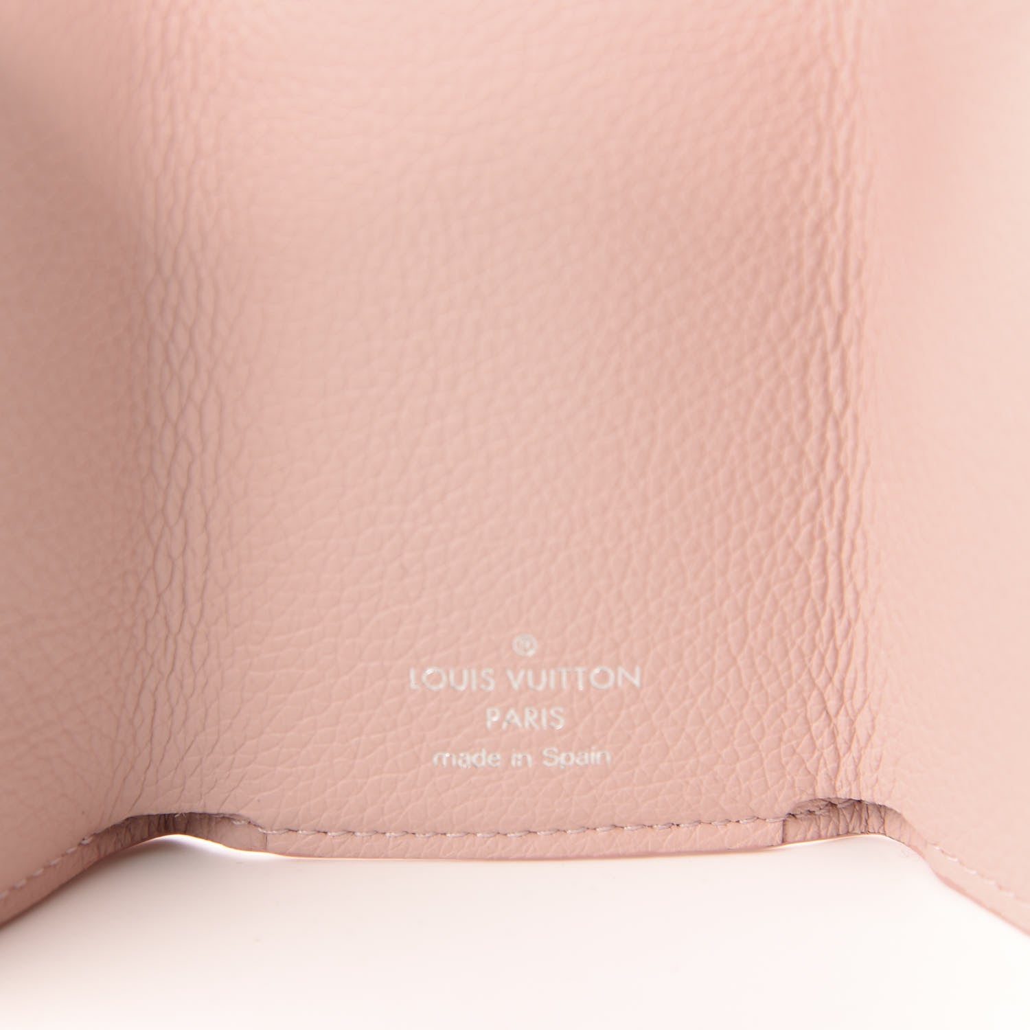 Louis Vuitton Calfskin Lockmini Wallet Rose Ballerine 6 of 8