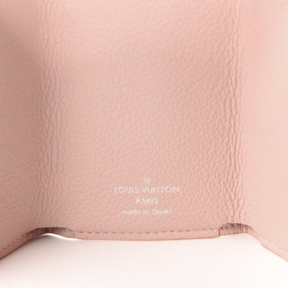 Louis Vuitton Calfskin Lockmini Wallet Rose Ballerine 6 of 8