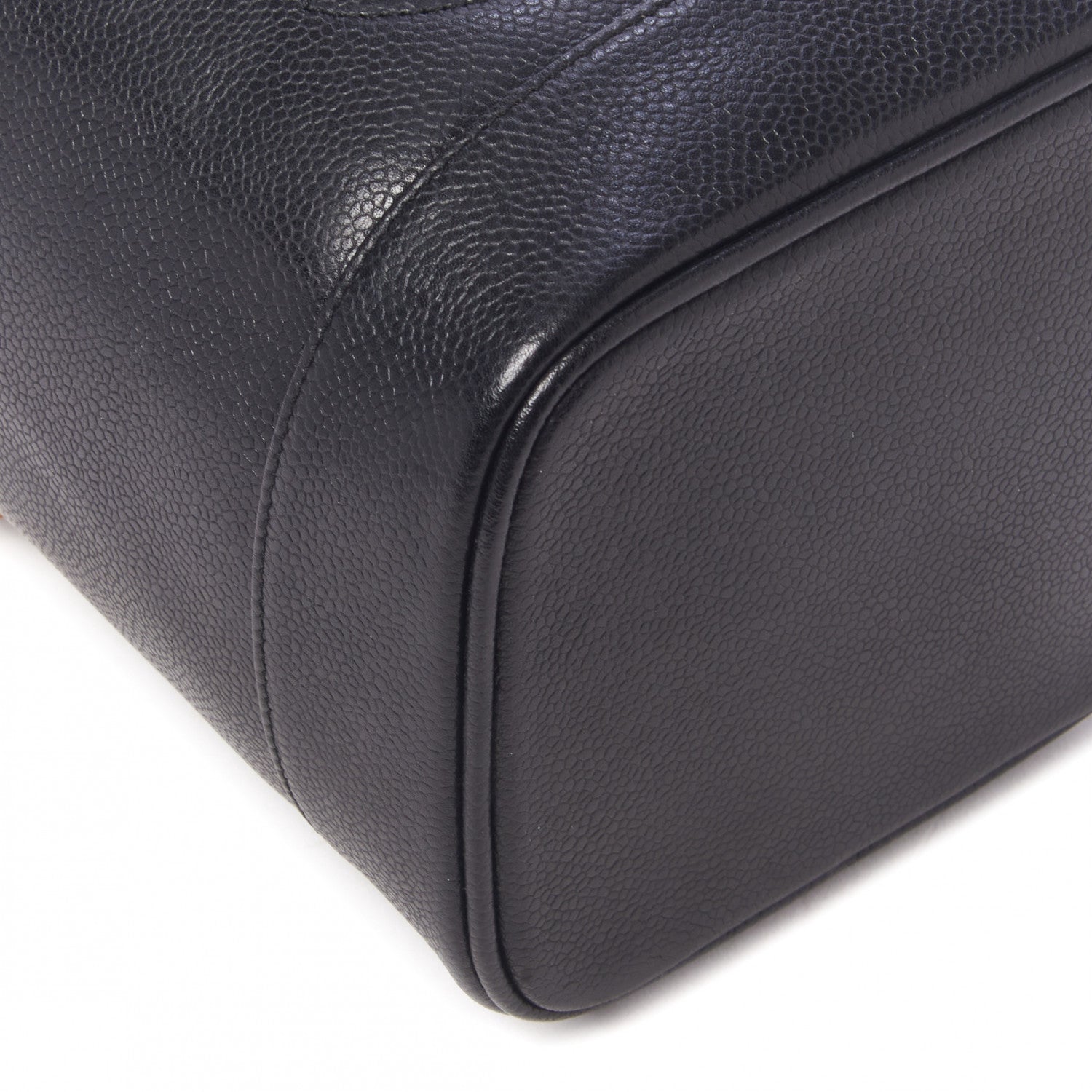 Chanel Caviar Vanity Cosmetic Case Black 5 of 9