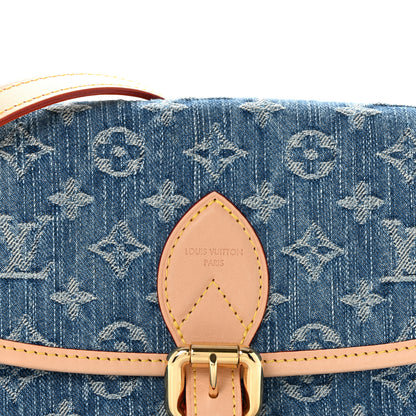 Louis Vuitton Monogram Denim Diane Blue 7 of 13