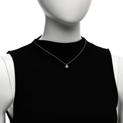 Tiffany Sterling Silver Pearl Paloma Picasso Olive Leaf Pendant Necklace 2 of 4