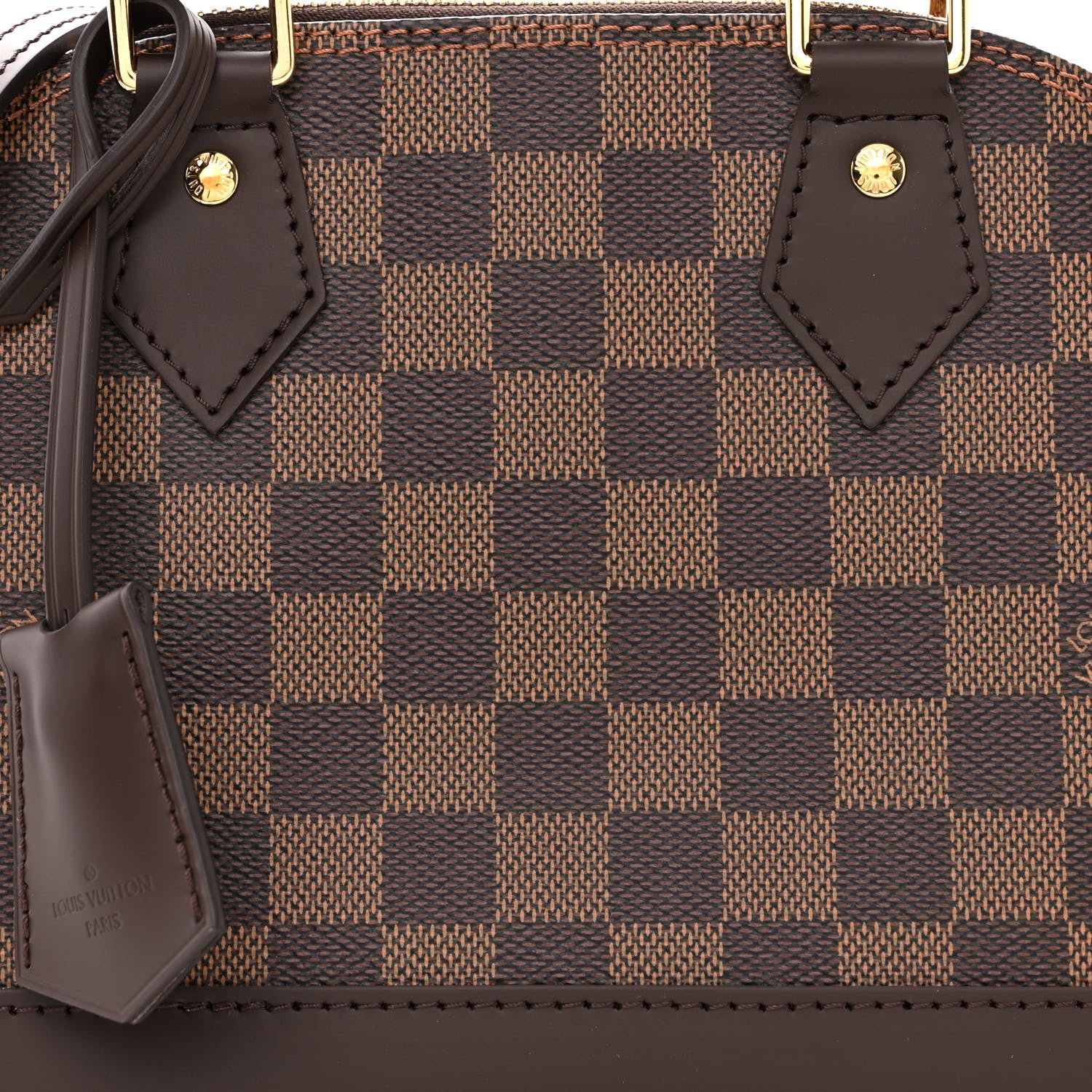 Louis Vuitton Damier Ebene Alma BB 8 of 10