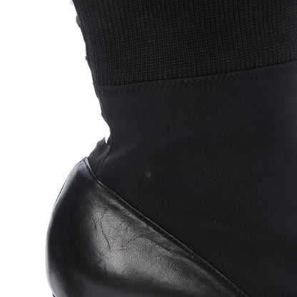 Jimmy Choo Nappa Stretch Fabric Brandon 85 Ankle Sock Boots 36.5 Black 12 of 12
