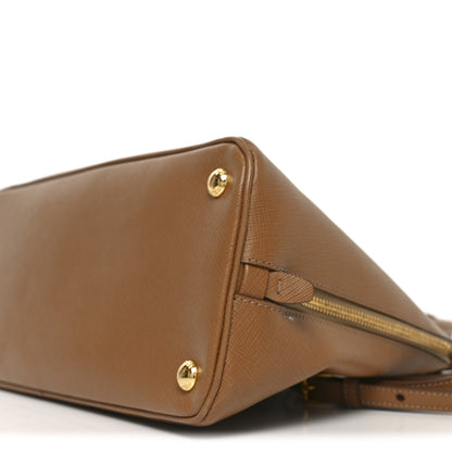 Prada Saffiano Lux Medium Promenade Tote Caramel 9 of 9