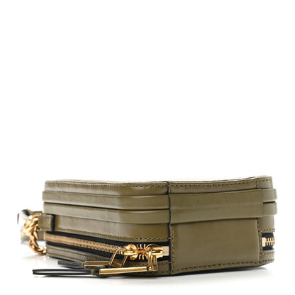 Marc Jacobs Smooth Calfskin The Vanity Crossbody Bag Green 4 of 11