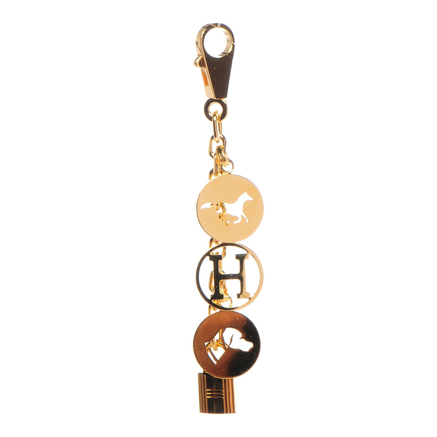 Breloque Bag Charm Gold