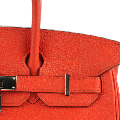 Hermes Togo Birkin 30 Capucine 5 of 27