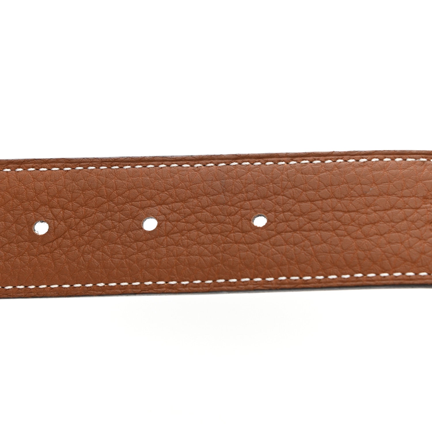 Hermes Box Togo 32mm Matte H Belt 90 Black Gold 6 of 7