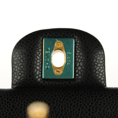 Chanel Caviar Quilted Flap Tote Black 8 of 9