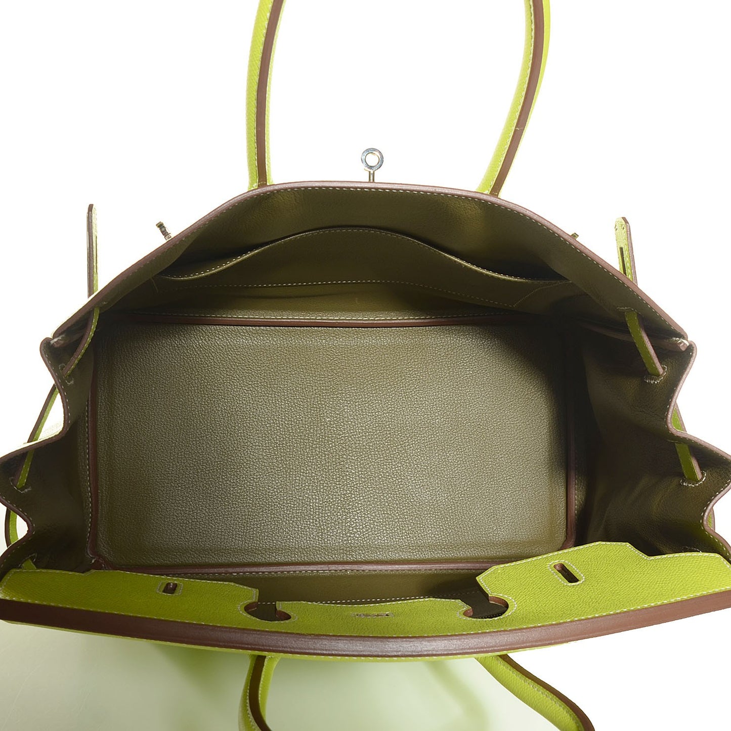 Epsom Candy Birkin 35 Kiwi Lichen