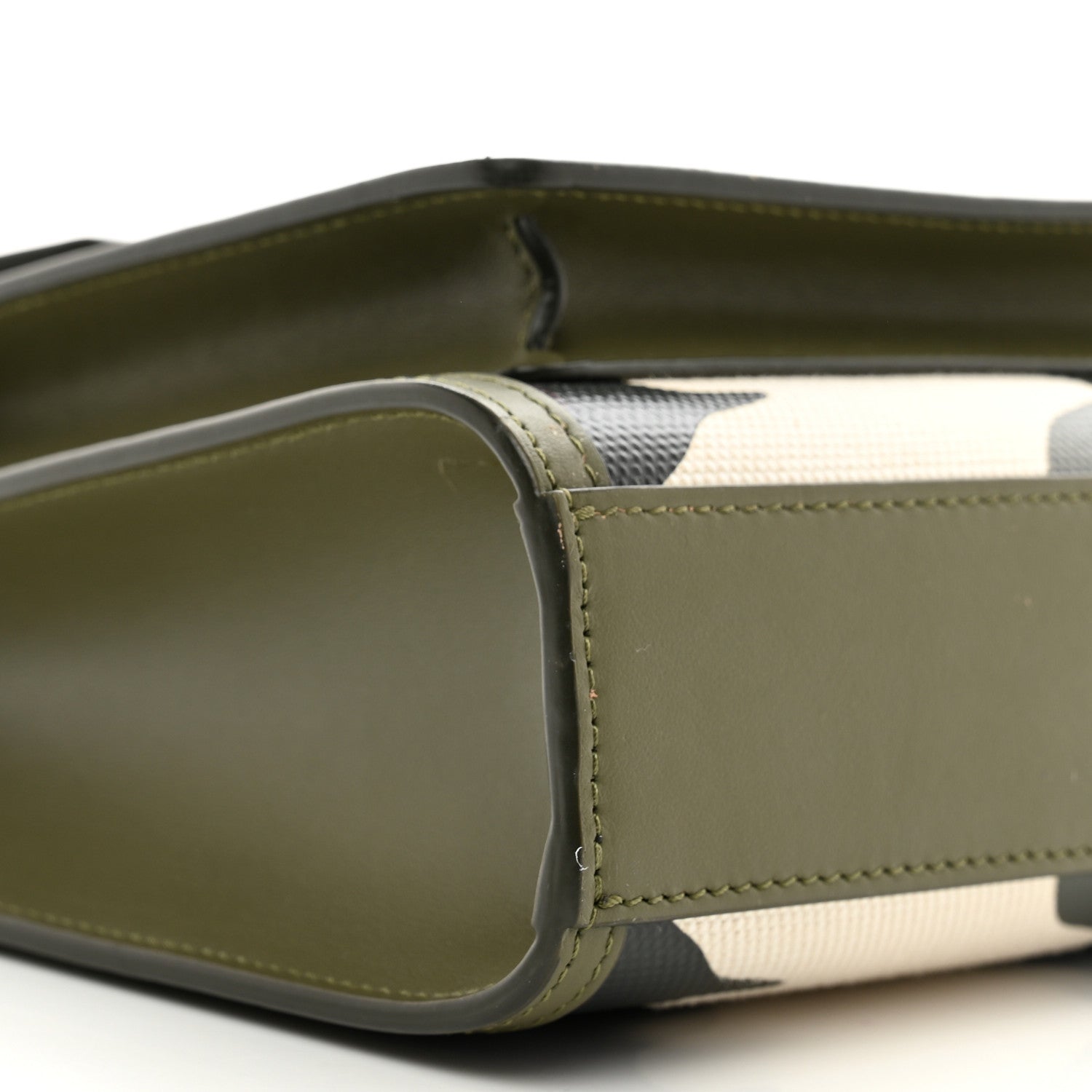 Burberry Calfskin Camouflage Mini Pocket Bag Green 8 of 9