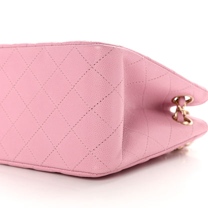 Chanel Caviar Quilted Mini Bucket Bag Pink 9 of 9