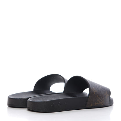 Louis Vuitton Rubber Monogram Mens Waterfront Mules 5 Macassar 4 of 7