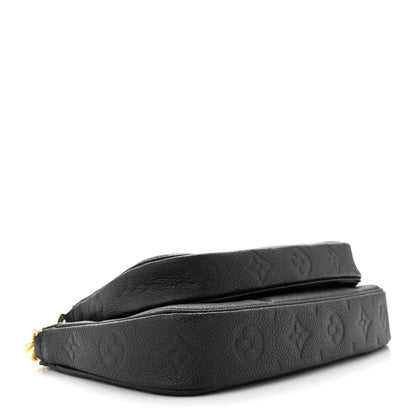 Louis Vuitton Empreinte Monogram Giant Multi Pochette Accessories Black 4 of 10