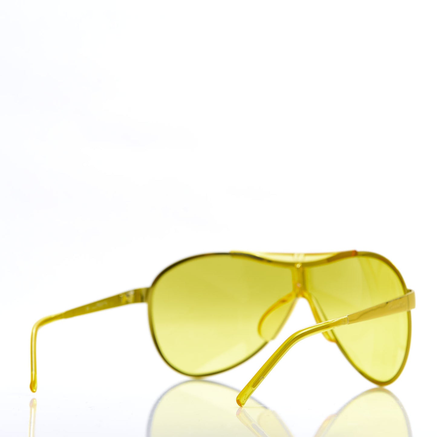 Rodeo Drive Aviator Sunglasses Yellow