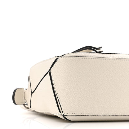 Loewe Calfskin Mini Puzzle Bag Soft White 8 of 9