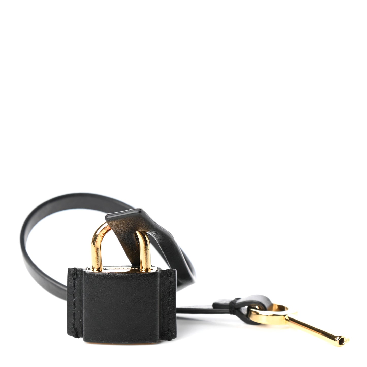 Calfskin Vintage Check Half Cube Crossbody Bag Black