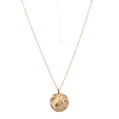 Louis Vuitton Sky Zodiac Necklace Gold 1 of 8