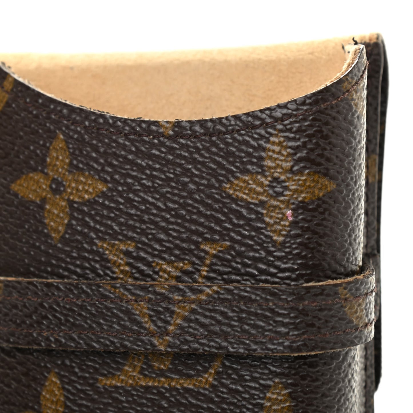 Monogram Glasses Sunglasses Case w Flap