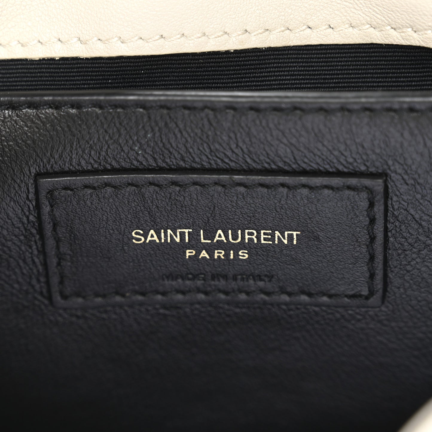 Lambskin Quilted Monogram Mini Nolita Crema Soft