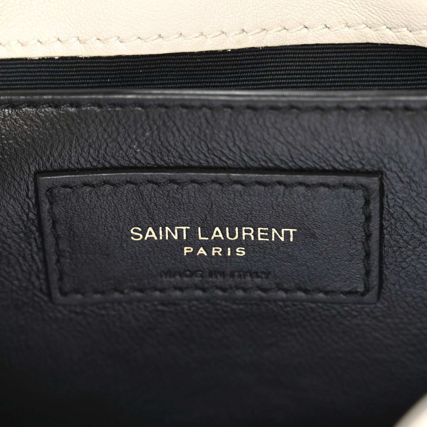 Saint Laurent Lambskin Quilted Monogram Mini Nolita Crema Soft 6 of 11