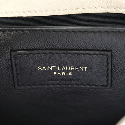 Saint Laurent Lambskin Quilted Monogram Mini Nolita Crema Soft 6 of 11