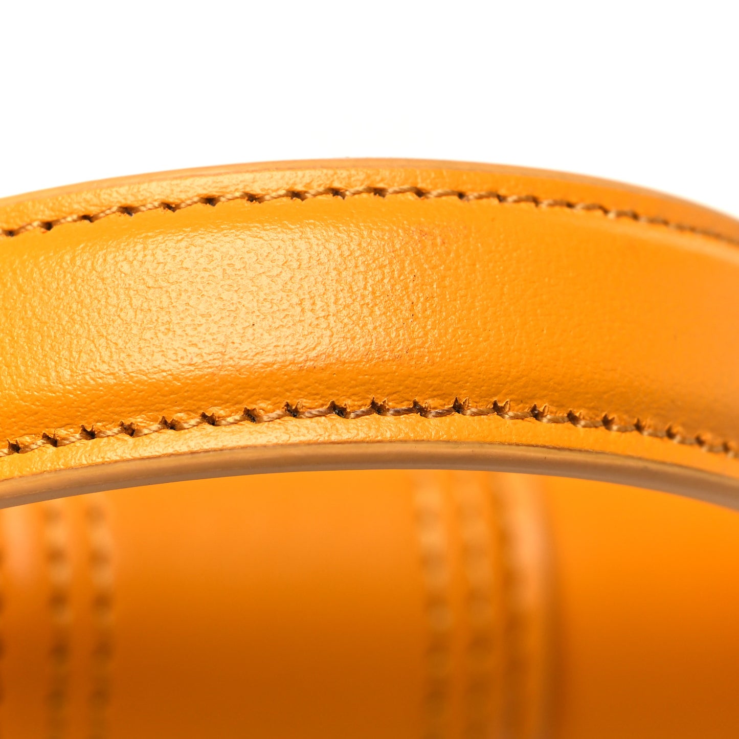 Smooth Calfskin Le Bambino Dark Orange