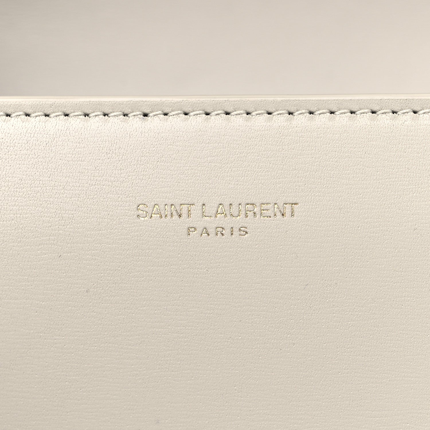 Saint Laurent Smooth Calfskin Medium Classic Monogram Cassandra Top Handle Crema Soft 7 of 11