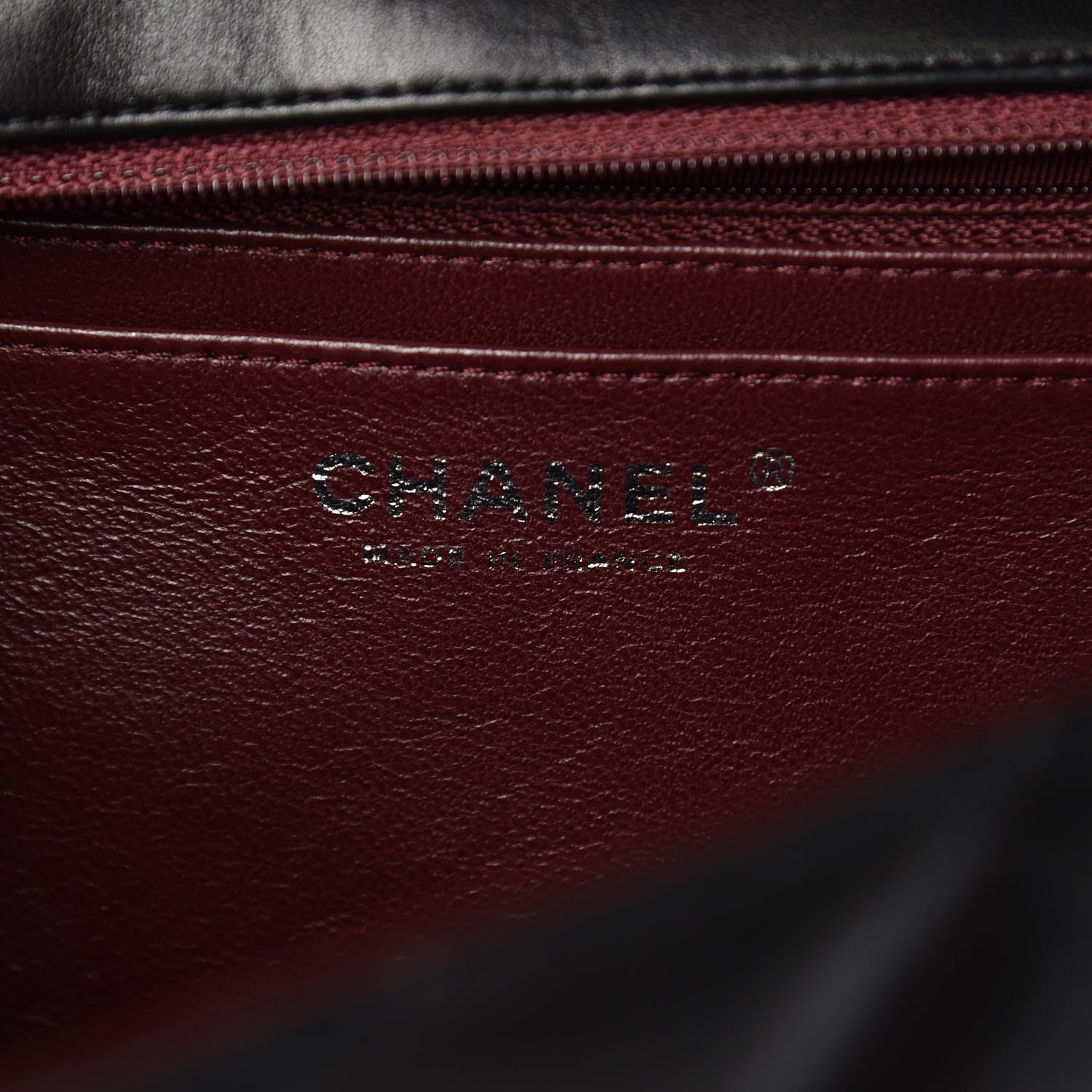 Chanel Lambskin Quilted Jumbo Single Flap Black 6 of 9