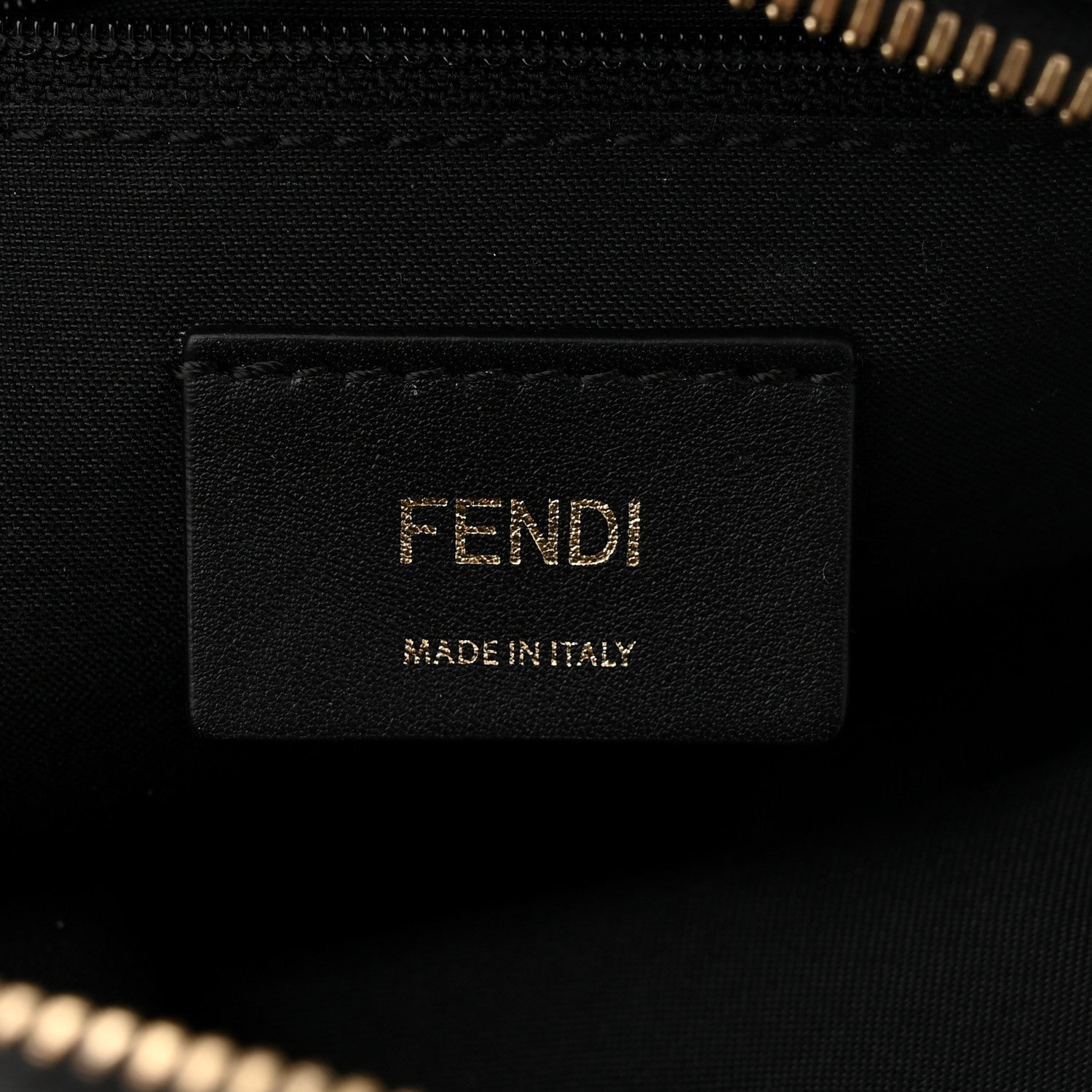 Fendi Nylon Vitello Liberty Metal Monster Eyes Studded Backpack Black 6 of 10
