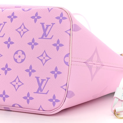 Louis Vuitton Monogram Giant Spring In The City Neverfull MM Sunrise Pastel 9 of 9