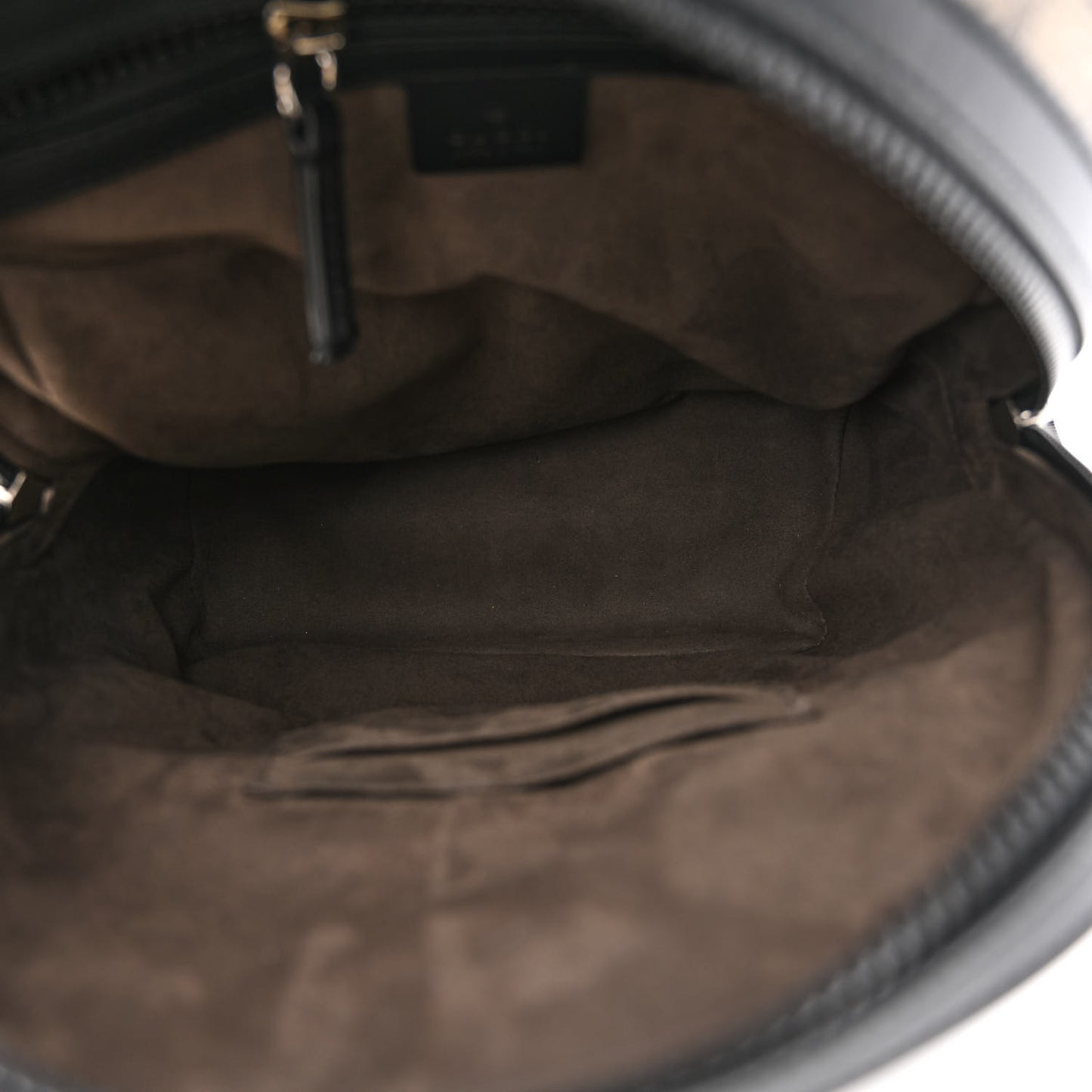 GG Supreme Monogram Small Eden Day Backpack Black