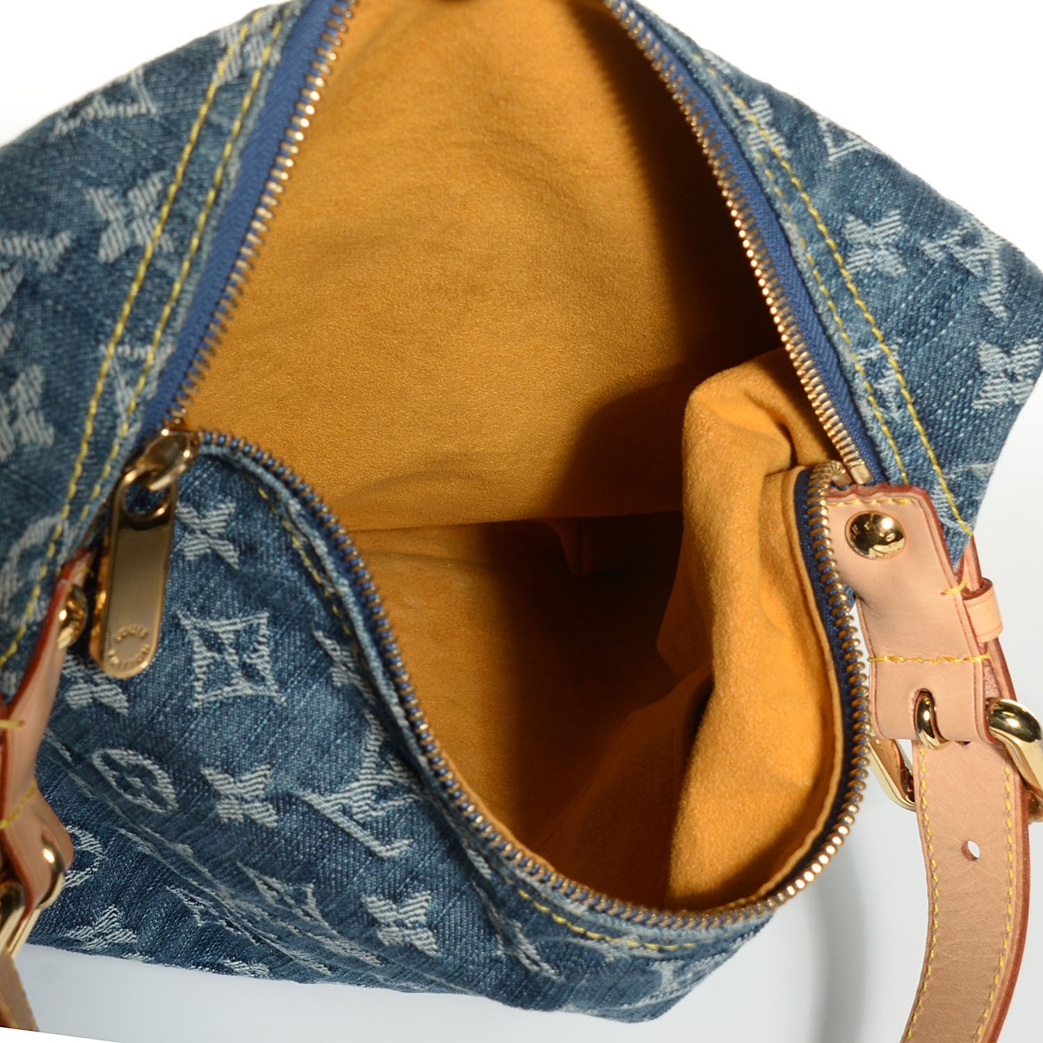 Louis Vuitton Denim Baggy GM Blue 5 of 7