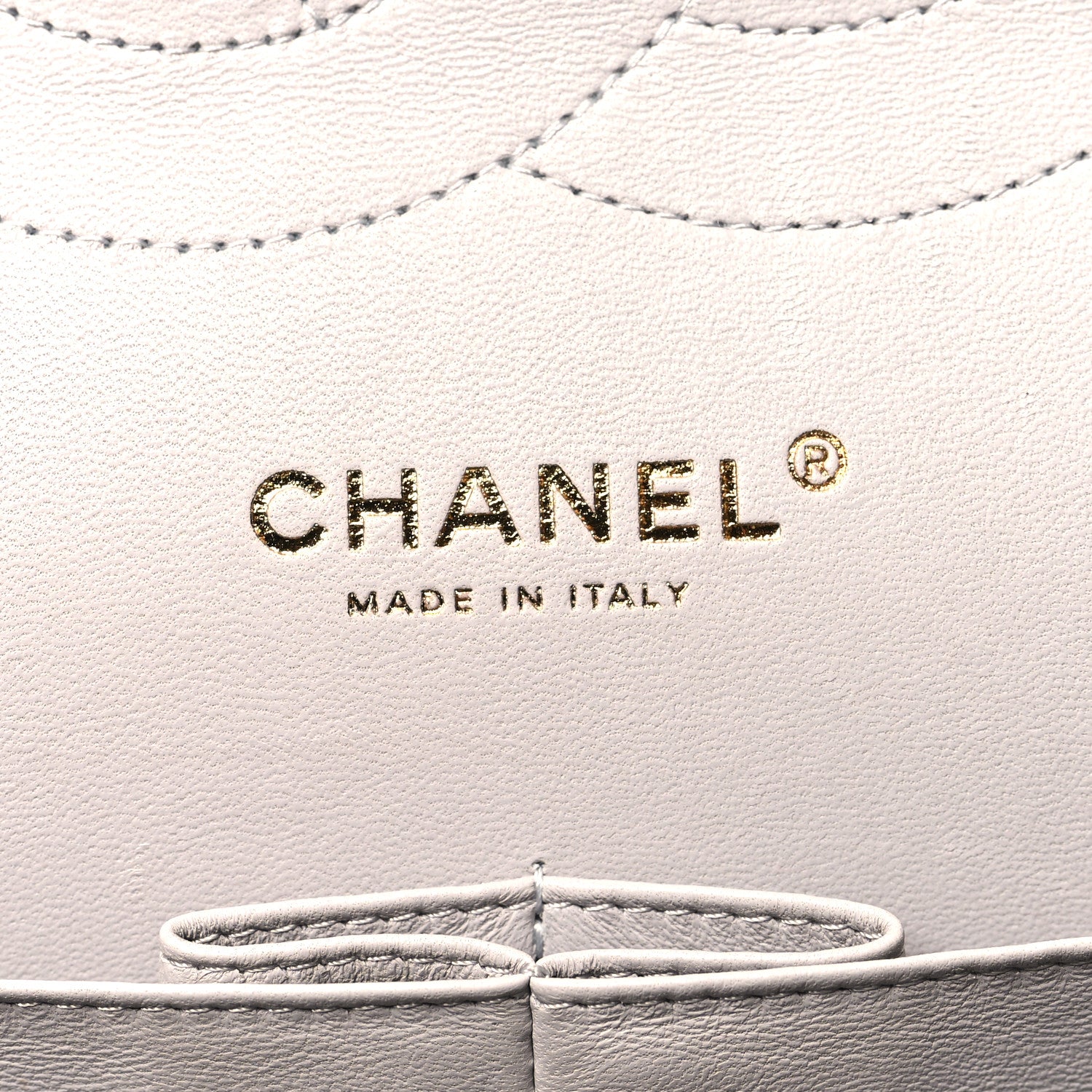 Chanel Caviar Quilted Jumbo Double Flap Grey 6 of 11