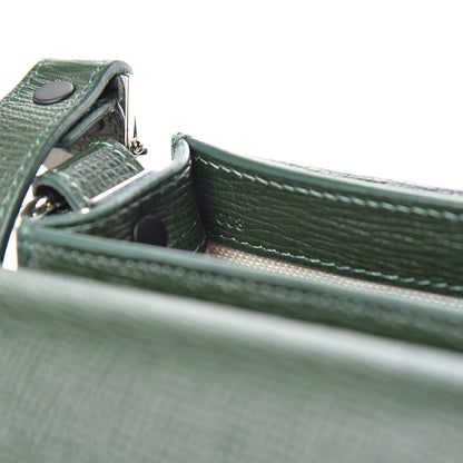 Proenza Schouler New Linosa Mini PS11 Classic Shoulder Bag Verde Bottiglia 9 of 11