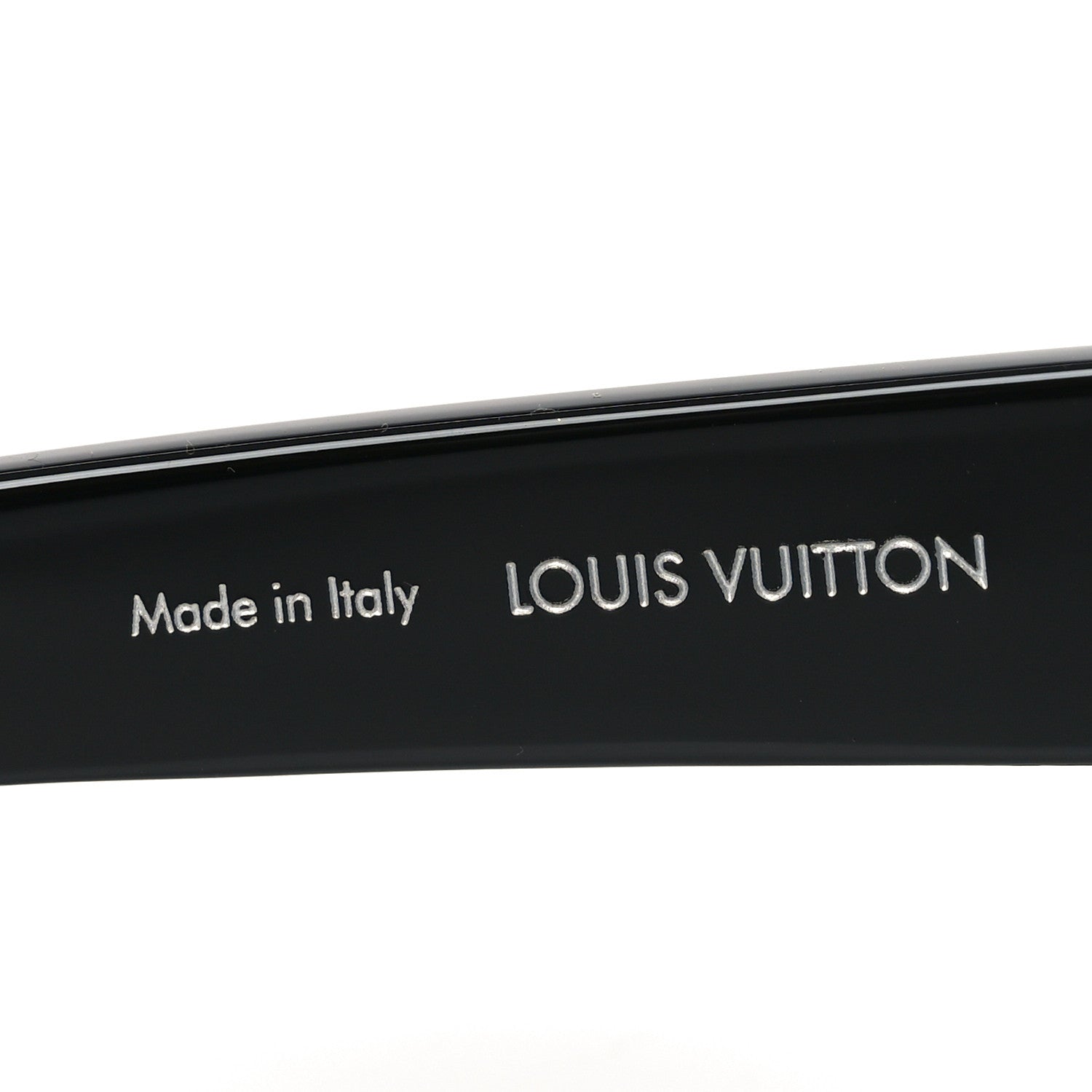 Louis Vuitton Acetate Frog Round Square Sunglasses Z3089U Black Blue 5 of 7
