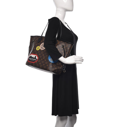Louis Vuitton Monogram World Tour Neverfull MM 2 of 12