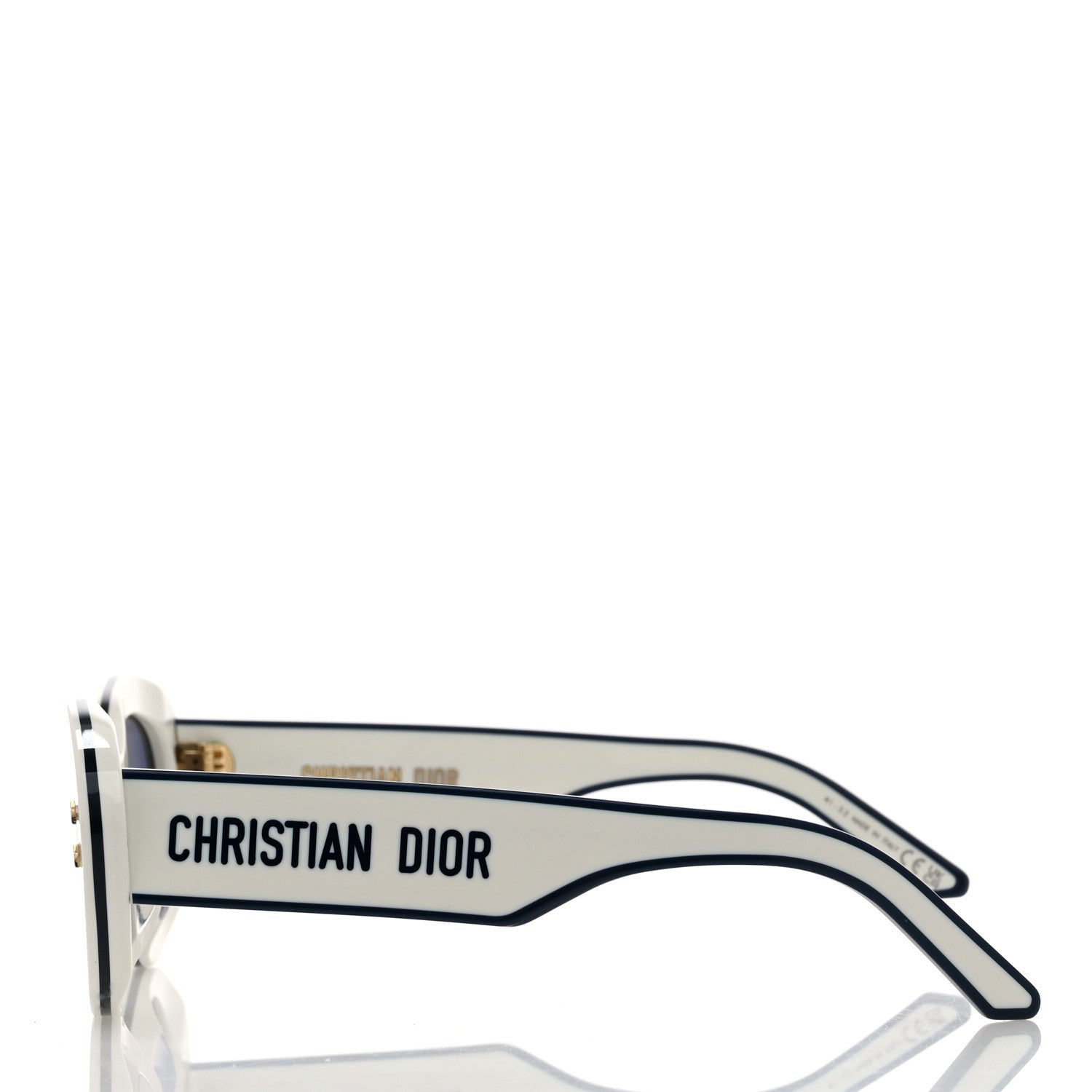 Christian Dior Acetate DiorPacific B1U Butterfly Sunglasses White 3 of 7