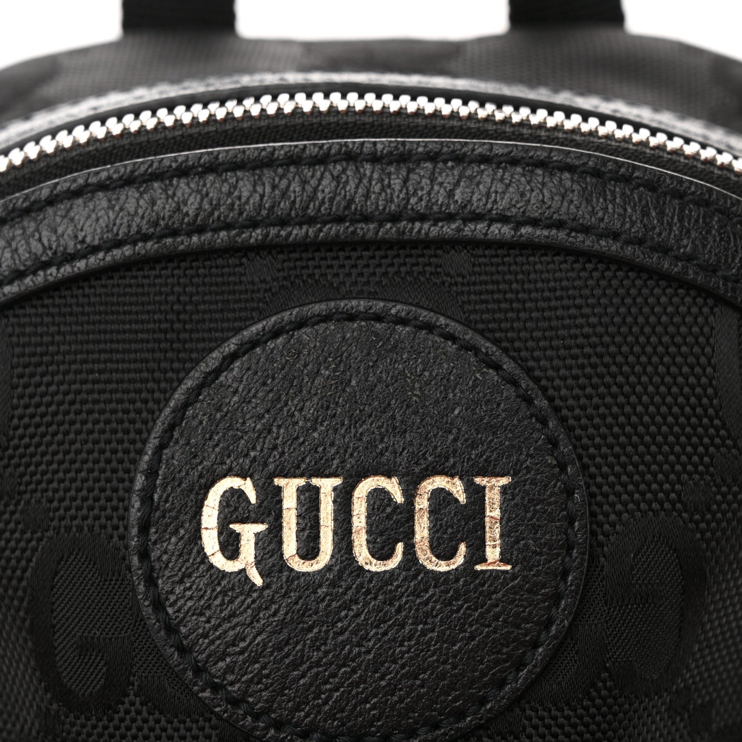 Gucci Econyl Nylon Monogram Off The Grid Sling Backpack Black 14 of 14