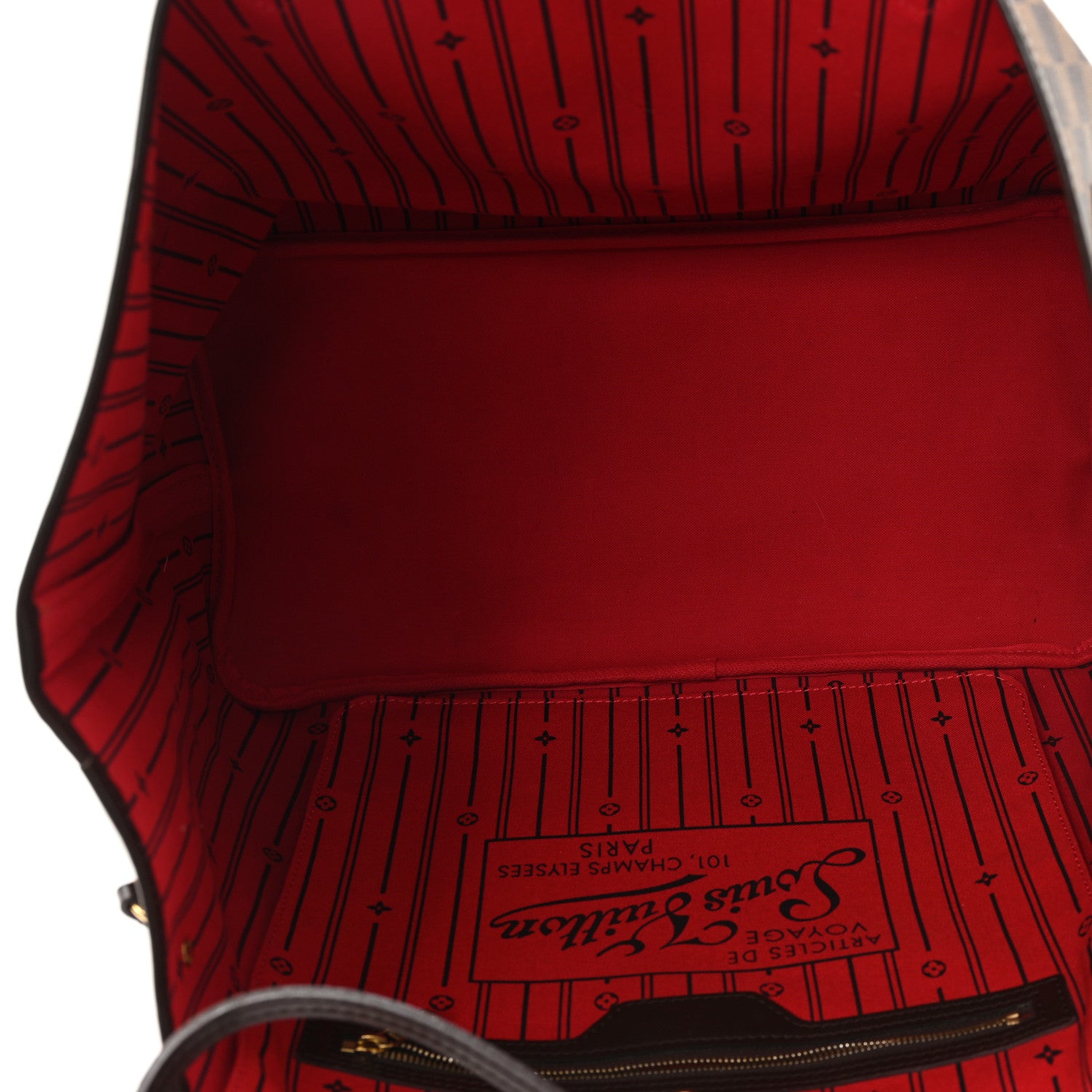 Louis Vuitton Damier Ebene Neverfull GM 5 of 12