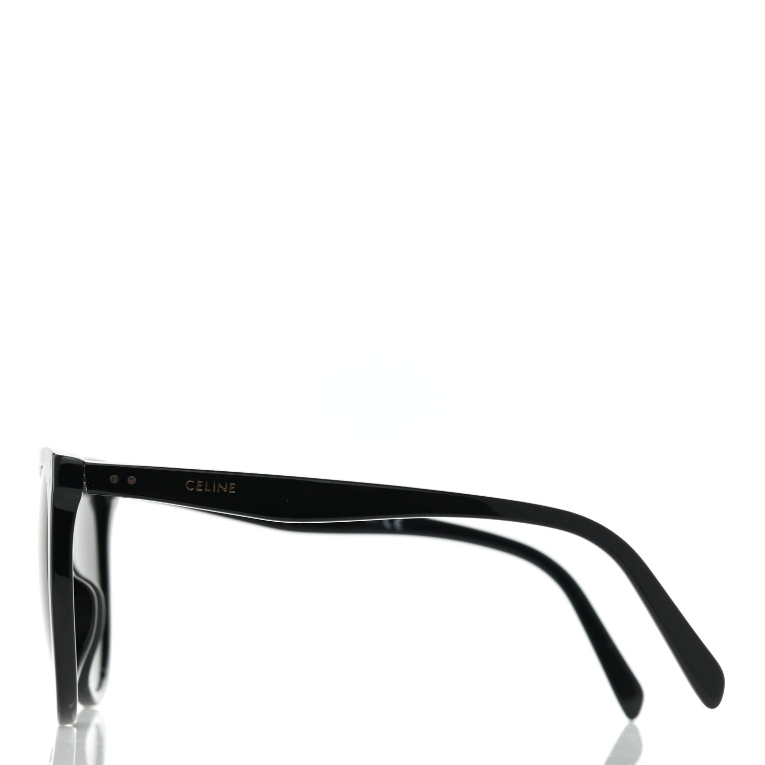 Celine Acetate Cat Eye Sunglasses CL401491 Black 3 of 7