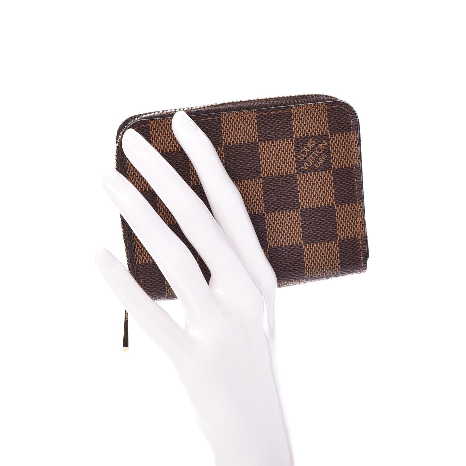 Louis Vuitton Damier Ebene Zippy Coin Purse 2 of 7