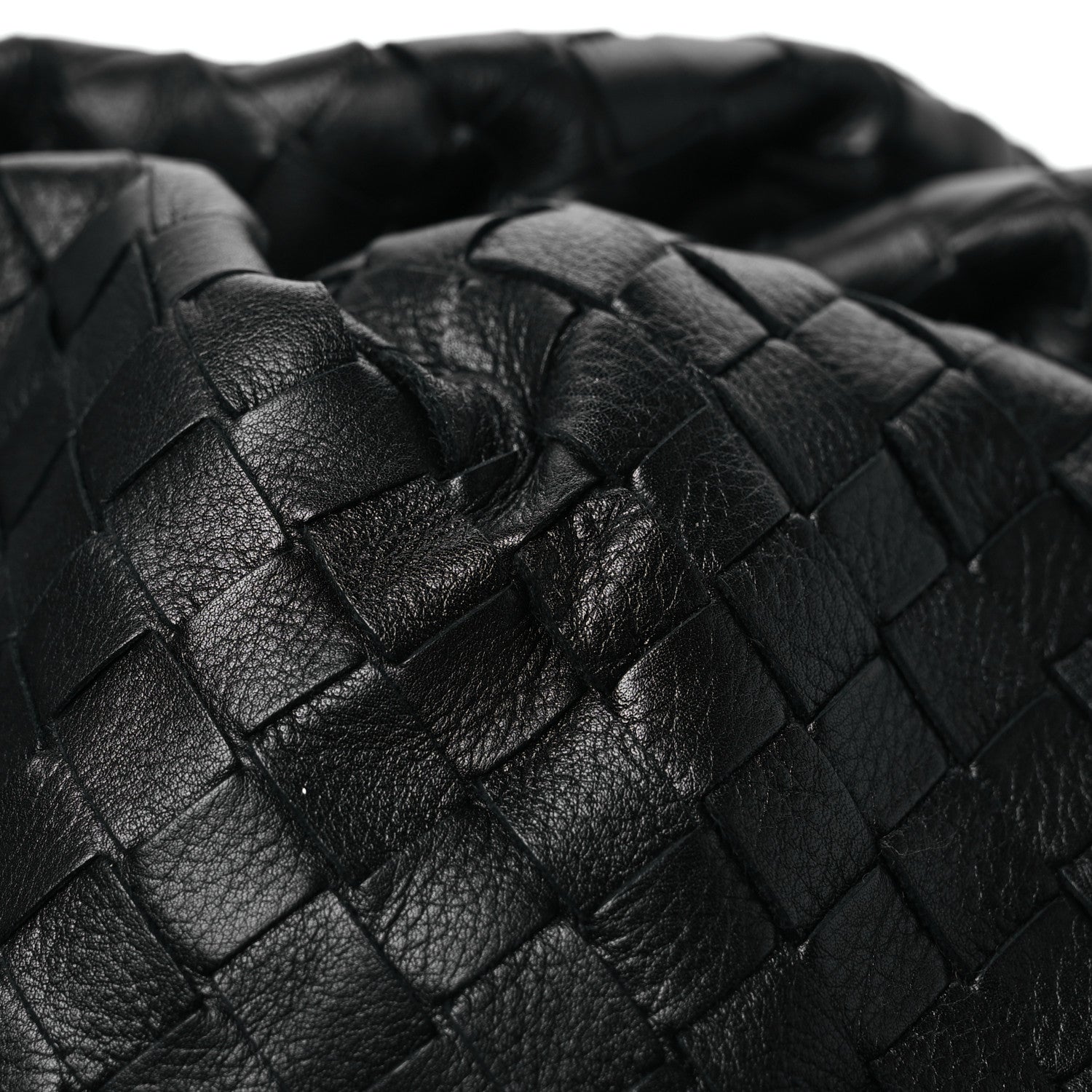 Bottega Veneta Nappa Maxi Intreccio The Pouch Oversized Clutch Black 11 of 11