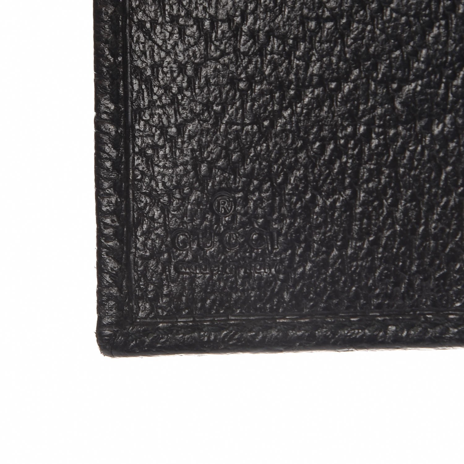 Gucci Monogram Web French Flap Wallet Black 6 of 7